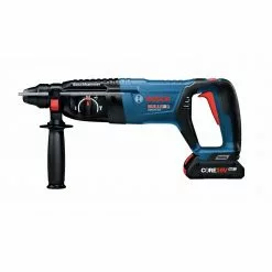 Flash Sale 😉 Bosch GBH18V-26DK25 Bulldog 18V EC Brushless Lithium-Ion 1 In. Cordless SDS-plus Rotary 🔨 Hammer Kit With 2 Batteries (4 Ah) 🔥 -Bosch Tool Official Online BSHNGBH18V 26DK25 b