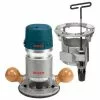 Hot Sale 🛒 Bosch 1617EVSTB 2-1/4 HP Fixed-Base Electronic Router And Router Table Base ⌛