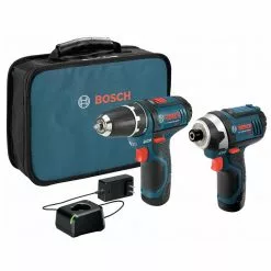 Cheapest 👏 Bosch CLPK22-120 12V Lithium-Ion 3/8 In. Drill Driver And Impact Driver Combo Kit ⭐