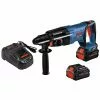 Promo 🛒 Bosch GBH18V-26DK24 Bulldog 18V EC Brushless Lithium-Ion 1 In. Cordless SDS-plus Rotary 🔨 Hammer Kit With 2 Batteries (8 Ah) 🎉