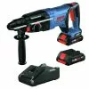 Flash Sale 😉 Bosch GBH18V-26DK25 Bulldog 18V EC Brushless Lithium-Ion 1 In. Cordless SDS-plus Rotary 🔨 Hammer Kit With 2 Batteries (4 Ah) 🔥