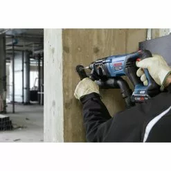 Flash Sale 😉 Bosch GBH18V-26DK25 Bulldog 18V EC Brushless Lithium-Ion 1 In. Cordless SDS-plus Rotary 🔨 Hammer Kit With 2 Batteries (4 Ah) 🔥 -Bosch Tool Official Online bshngbh18v 26dk25 e