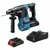 Buy 🛒 Bosch GBH18V-26K25 Bulldog 18V Brushless Lithium-Ion 1 In. Cordless SDS-plus Rotary 🔨 Hammer Kit With 2 Batteries (4 Ah) 🎉