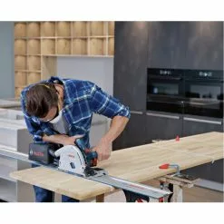 Outlet 👍 Bosch GKT18V-20GCL PROFACTOR 18V Cordless 5-1/2 In. Track Saw With BiTurbo Brushless Technology And Plunge Action (Tool Only) 😉 -Bosch Tool Official Online bshngkt18v 20gcl h
