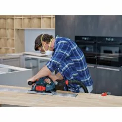 Outlet 👍 Bosch GKT18V-20GCL PROFACTOR 18V Cordless 5-1/2 In. Track Saw With BiTurbo Brushless Technology And Plunge Action (Tool Only) 😉 -Bosch Tool Official Online bshngkt18v 20gcl i