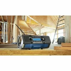 New 🌟 Bosch GPB18V-2CN 18V Compact Jobsite Radio With Bluetooth 5.0 🔥 -Bosch Tool Official Online bshngpb18v 2cn e
