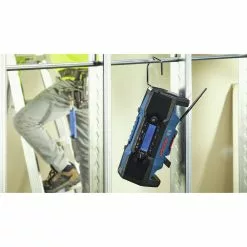 New 🌟 Bosch GPB18V-2CN 18V Compact Jobsite Radio With Bluetooth 5.0 🔥 -Bosch Tool Official Online bshngpb18v 2cn h
