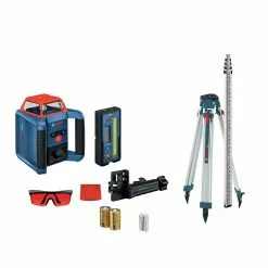 Cheapest ๐ Bosch GRL2000-40HK REVOLVE2000 Self-Leveling Horizontal Rotary Laser Kit ๐ฏ