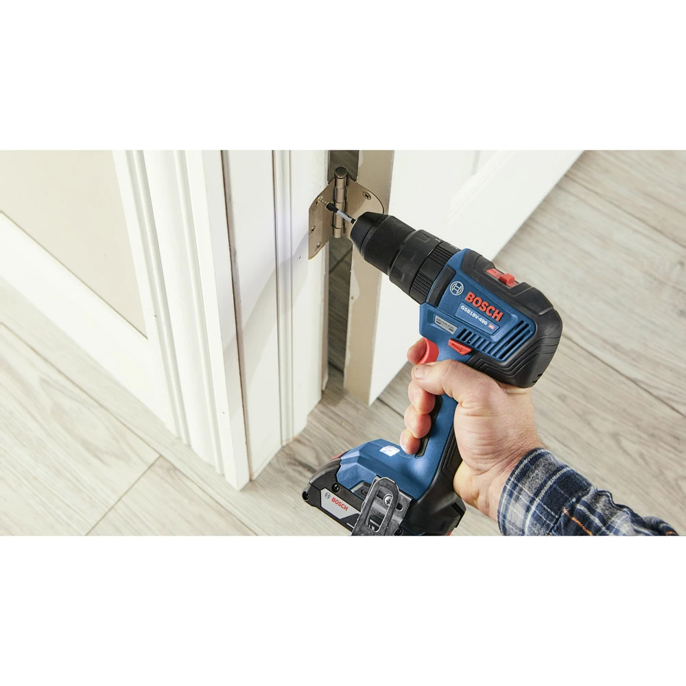 Discount ๐ฅ Bosch GSB18V-490B12 18V EC Brushless Lithium-ion 1/2 In. Cordless ๐จ Hammer Drill/Driver Kit (2 Ah) ๐ 5 Discount ๐ฅ Bosch GSB18V-490B12 18V EC Brushless Lithium-ion 1/2 In. Cordless ๐จ Hammer Drill/Driver Kit (2 Ah) ๐ - Image 5
