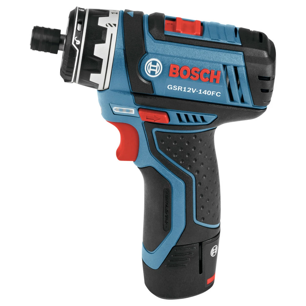 Best Sale 💯 Bosch GSR12V-140FCB22 12V Max Lithium-Ion FlexiClick 5-in-1 1/4 In. Cordless Drill Driver System Kit (2 Ah) 🎉 7 Best Sale 💯 Bosch GSR12V-140FCB22 12V Max Lithium-Ion FlexiClick 5-in-1 1/4 In. Cordless Drill Driver System Kit (2 Ah) 🎉 - Image 7