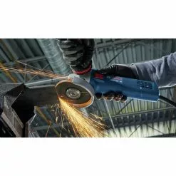 Hot Sale 🎁 Bosch GWS10-450 120V 10 Amp Compact 4-1/2 In. Corded Ergonomic Angle Grinder 😍 -Bosch Tool Official Online bshngws10 450 g