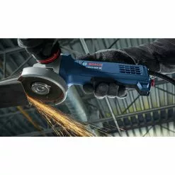 Best Pirce 😍 Bosch GWS10-450PD 120V 10 Amp Compact 4-1/2 In. Corded Ergonomic Angle Grinder With No Lock-On Paddle Switch 👏 -Bosch Tool Official Online bshngws10 450pd f