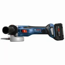 Discount 🔥 Bosch GWS18V-13CB14 PROFACTOR 18V Cordless 5-6 In. Angle Grinder Kit With BiTurbo Brushless Technology Kit With (1) CORE18V 8.0 Ah PROFACTOR Performance Battery ⭐ -Bosch Tool Official Online bshngws18v 13cb14 c