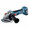Discount 🔥 Bosch GWS18V-8B15 18V EC Brushless Lithium-Ion 4-1/2 In. Cordless Connected Angle Grinder Kit With No Lock-On Paddle Switch (4 Ah) ❤️