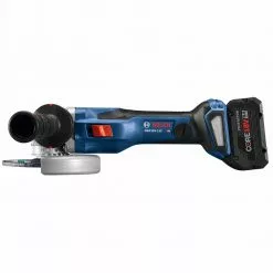 New 🔔 Bosch GWX18V-13CB14 PROFACTOR 18V Spitfire X-LOCK 5-6 In. Cordless Angle Grinder Kit With (1) CORE18V 8.0 Ah Performance Battery ❤️ -Bosch Tool Official Online bshngwx18v 13cb14 b