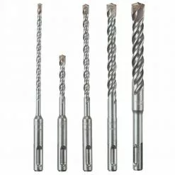 Hot Sale 🎁 Bosch HCK005 5-Piece SDS-plus S4 🔨 Hammer Carbide Set 😉