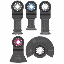 Flash Sale 👏 Bosch OSL005C 5-Piece Starlock Oscillating Multi-Tool Accessory Blade Set 🔔