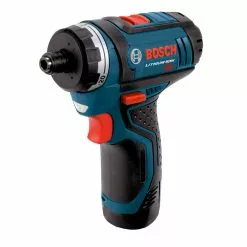 Discount 🎉 Factory Reconditioned Bosch PS21-2A-RT 12V Max Lithium-Ion 1/4 In. Cordless Pocket Driver Kit (2 Ah) 😍
