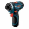 Best Sale 🤩 Bosch PS21-2A 12V Max Lithium-Ion 2-Speed 1/4 In. Cordless Pocket Driver Kit (2 Ah) 😀
