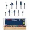 Flash Sale 😍 Bosch RBS010 All-Purpose Professional Carbide-Tipped 10-Piece Router Bit Set ⌛