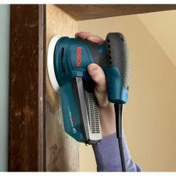 Buy 🔥 Bosch ROS20VSC 5 In. VS Palm Random Orbit Sander Kit With Canvas Carrying Bag ❤️ -Bosch Tool Official Online bshnros20vsc c