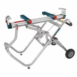 Brand new ❤️ Bosch T4B Gravity-Rise Wheeled Miter Saw Stand ⌛