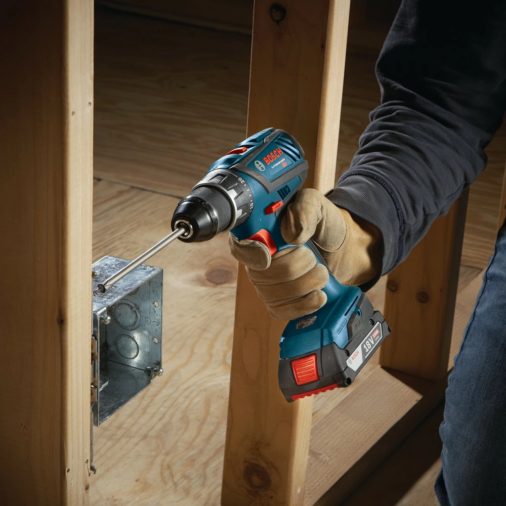New 👏 Factory Reconditioned Bosch DDS181A-02-RT 18V Lithium-Ion Compact Tough 1/2 In. Cordless Drill Driver Kit (2 Ah) 🎉 4 New 👏 Factory Reconditioned Bosch DDS181A-02-RT 18V Lithium-Ion Compact Tough 1/2 In. Cordless Drill Driver Kit (2 Ah) 🎉 - Image 4