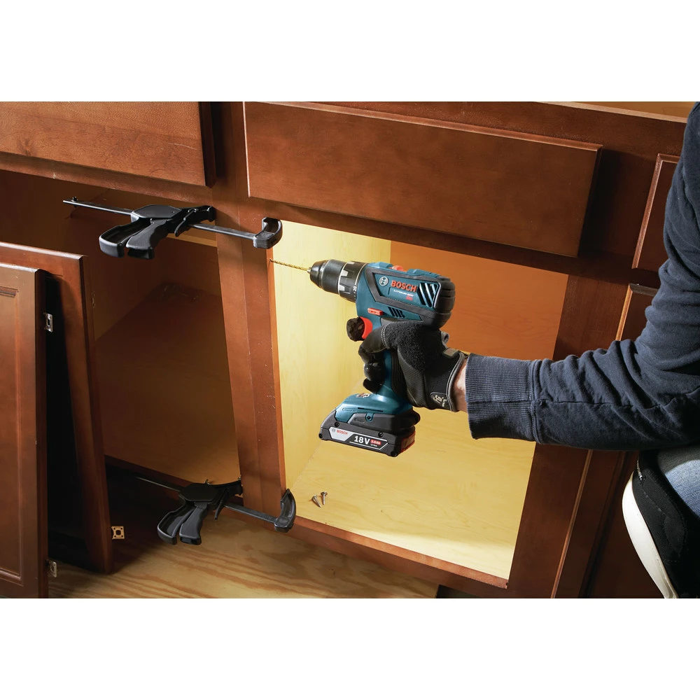 Best Sale 🎁 Factory Reconditioned Bosch DDS181A-01-RT 18V 4.0 Ah Compact Tough Cordless Li-Ion 1/2 In. Drill Driver Kit 🔔 3 Best Sale 🎁 Factory Reconditioned Bosch DDS181A-01-RT 18V 4.0 Ah Compact Tough Cordless Li-Ion 1/2 In. Drill Driver Kit 🔔 - Image 3