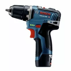 Best deal ❤️ Factory Reconditioned Bosch GSR12V-300B22-RT 12V Max EC Brushless Lithium-Ion 3/8 In. Cordless Drill Driver Kit (2 Ah) 🥰 -Bosch Tool Official Online bshrgsr12v 300b22 rt a