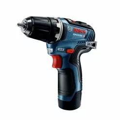 Best deal ❤️ Factory Reconditioned Bosch GSR12V-300B22-RT 12V Max EC Brushless Lithium-Ion 3/8 In. Cordless Drill Driver Kit (2 Ah) 🥰 -Bosch Tool Official Online bshrgsr12v 300b22 rt c
