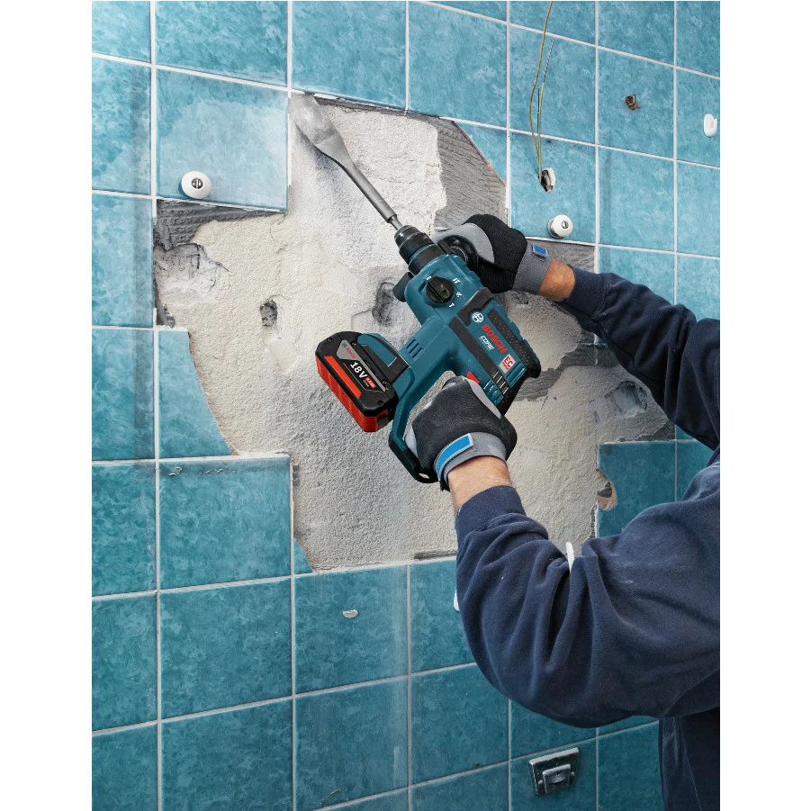 New ⌛ Factory Reconditioned Bosch RHH181BL-RT 18V Cordless Lithium-Ion Compact SDS-Plus Rotary 🔨 Hammer (Tool Only) With L-BOXX2 & Exact Fit Insert Tray 😍 5 New ⌛ Factory Reconditioned Bosch RHH181BL-RT 18V Cordless Lithium-Ion Compact SDS-Plus Rotary 🔨 Hammer (Tool Only) With L-BOXX2 & Exact Fit Insert Tray 😍 - Image 5