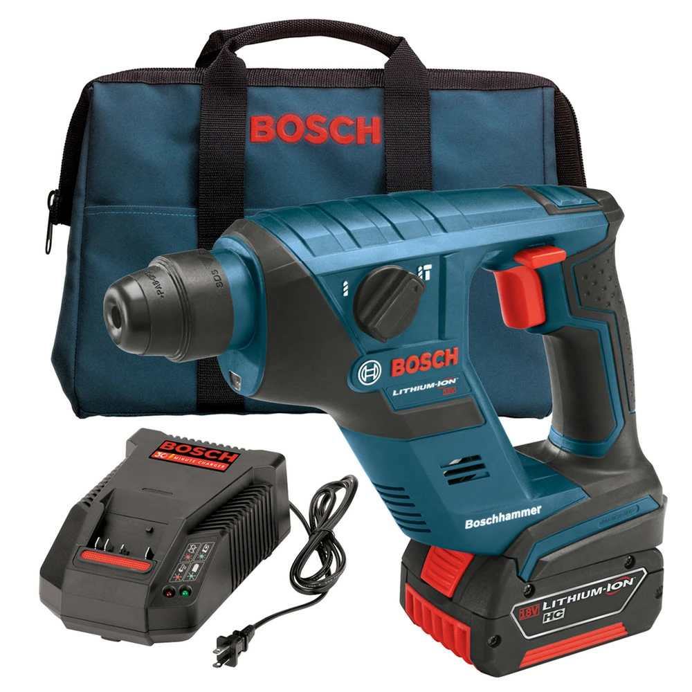 Top 10 ๐ Factory Reconditioned Bosch RHS181K-RT 18V Cordless Lithium-Ion Compact SDS-Plus Rotary ๐จ Hammer Kit ๐ 1 Top 10 ๐ Factory Reconditioned Bosch RHS181K-RT 18V Cordless Lithium-Ion Compact SDS-Plus Rotary ๐จ Hammer Kit ๐
