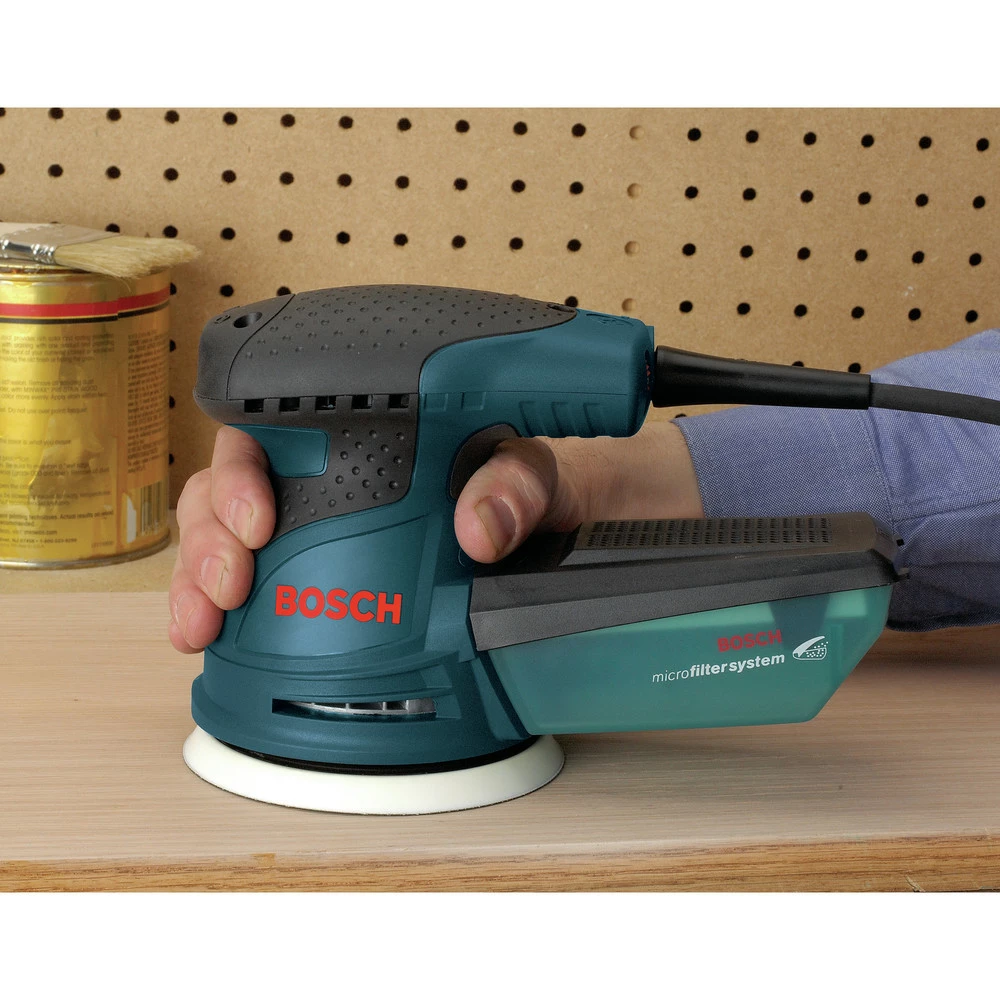 Best Sale ✨ Factory Reconditioned Bosch ROS10-RT 5 In. Random Orbit Palm Sander ⭐ 4 Best Sale ✨ Factory Reconditioned Bosch ROS10-RT 5 In. Random Orbit Palm Sander ⭐ - Image 4