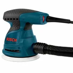 Cheapest 😀 Factory Reconditioned Bosch ROS20VSC-RT 5 In. VS Palm Random Orbit Sander Kit With Canvas Carrying Bag 🛒 -Bosch Tool Official Online bshrros20vsc rt c